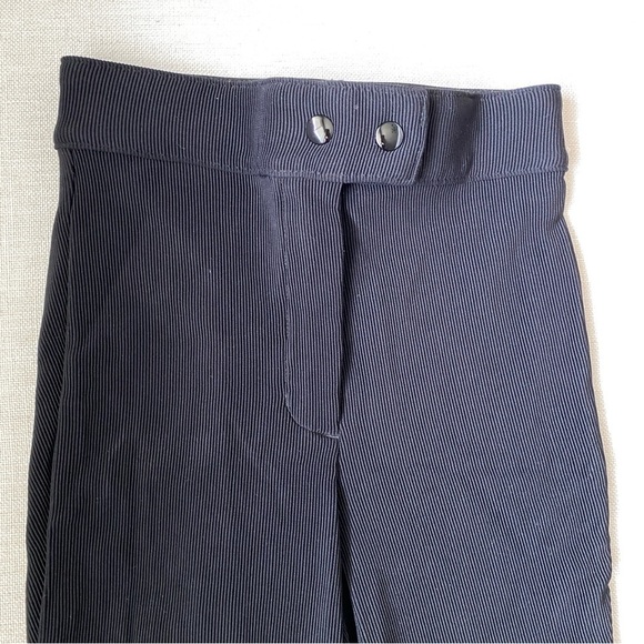 AMERICAN Apparel Black Ribbed Slim Fit Riding Pant Size S - Picture 3 of 13